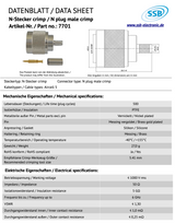 SSB N-Stecker Crimp Aircell-5