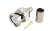 SSB 7731-E BNC-Male crimp connector voor Ecoflex-5, H155 en LMR 240 coaxkabels