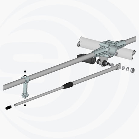 Sirio SY78-5 VHF base Yagi antenna for   78 to 88MHz
