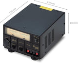 Afmetingen van de Sadelta SPS-3035 schakelende voeding