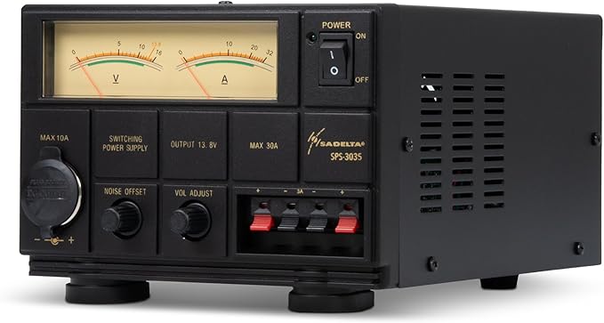 Voorzijde Sadelta SPS-3035 elektronische voeding