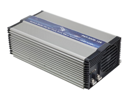 Samlex PST-300S-12E omvormer die 12 volt omzet naar 3000W zuivere sinus spanning