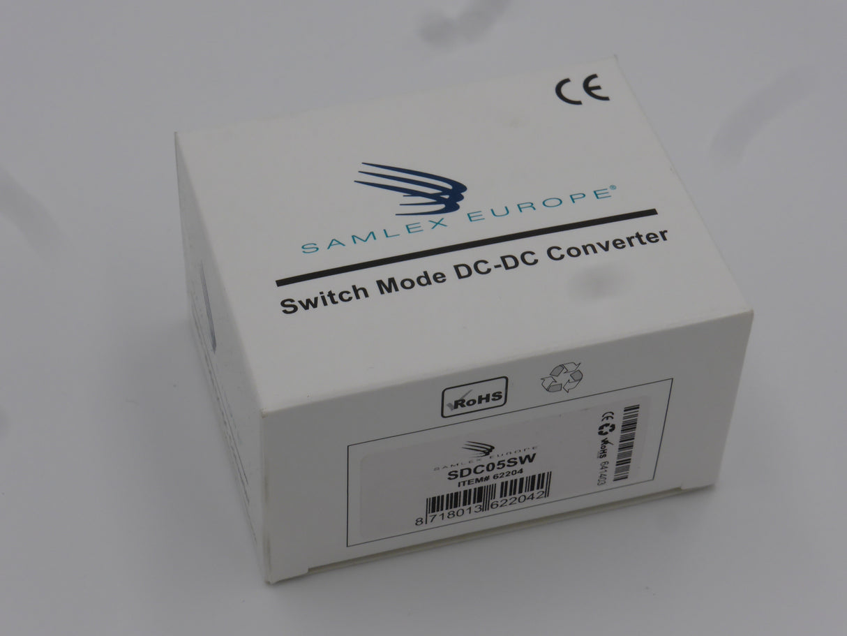 Samlex SDC-05SW 24V-12V DC-DC omvormer in originele verpakking