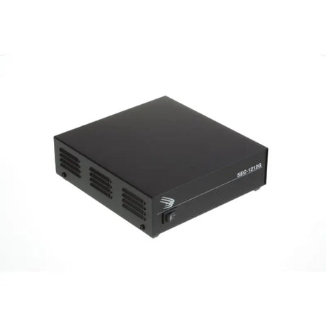 Samlex SEC-1212G schakelende voeding 200-260V met een continu vermogen van 10 ampère en een uitgangsvermogen van 13.8V