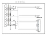 Schema CGA ACC-103 interfacekabel voor de CGA SB2000MK2