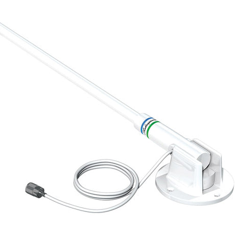 Shakespeare 4050-B 27MHz boot antenne met kantelbare antennevoet, coaxkabel en connector