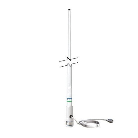 Shakespeare 427-N-KIT VHF marifoon antenne met coaxkabel en connector