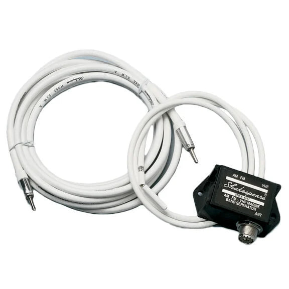 Shakespeare 4357S antenne splitter AM, FM en VHF 