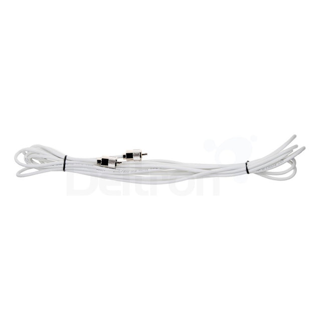 Shakespeare PL-10M RG58W witte coax kabel met een lengte van 10 meter voorzien van PL259 (UHF-Male) connectoren