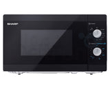 Sharp combimagnetron met 800W magnetronvermogen en 1000W grillvermogen