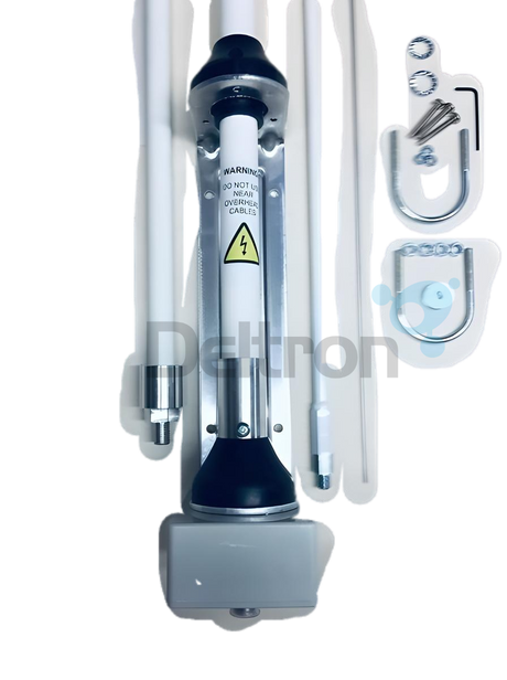 Sigma HF-360XP Top Band hoog vermogen antenne voor 6M, 160M en 10M met meegeleverde accessoires