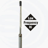 Bovenste deel van de Sirio 827 basis antenne voor de 27MHz