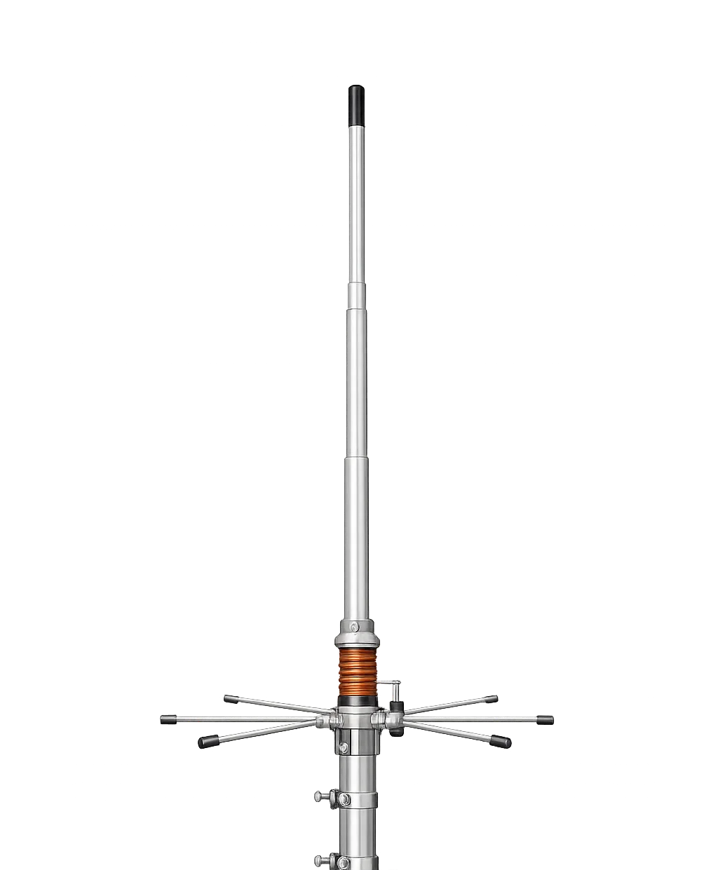 Sirio 827 mega range basisantenne voor de 27MHz en 10M band