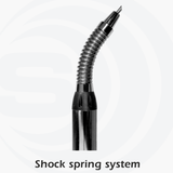 Gebogen flexibel onderdeel op de Sirio HP-S 36-174 2m VHF antenne