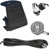 Sirio KF gutter mount met diverse optionele accessoires zoals haakse connectors en RG58 coaxkabel