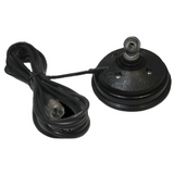 Sirio PM100 magneetvoet met een diameter van 100mm, voorzien van 360cm RG58 coaxkabel met een UHF-Male (PL) connector aan de uiteinde van de antennekabel
