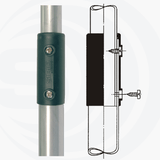 Sirio SD 27 diple antenne bevestiging aan een buis of mast