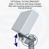 Optionele TB1 tilting bracket 2519703.00 van Sirio voor de Sirio SMP 5G serie antennes