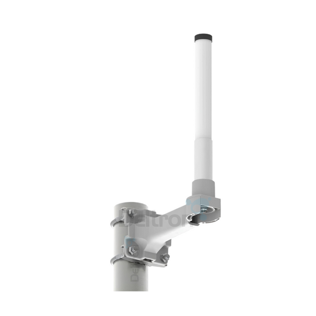 Sirio SO 5G Wifi, GSM, LoRa WiFi-2.4GHz, WiMAX en Dect antenne met Sirio FT-7 antenne beugel gemonteerd op een mast