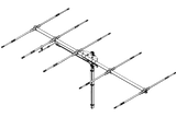 Sirio SY 50-5 Yagi VHF basisantenne voor de 6 meter band