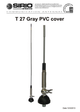 Datablad van de Sirio T27 mobiele 27MC antenne