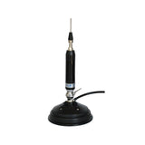 Sirio Titanium 1000 magneetvoet antenne voor 27MHz CB transceivers in een voertuig