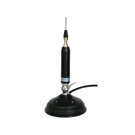 Sirio Titanium 1000 magneetvoet antenne voor 27MHz CB transceivers in een voertuig