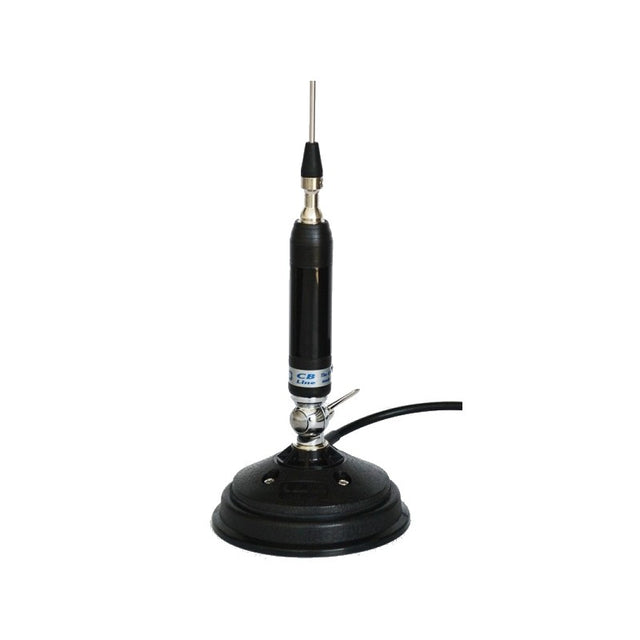 Sirio Titanium 1000 magneetvoet antenne voor 27MHz CB transceivers in een voertuig