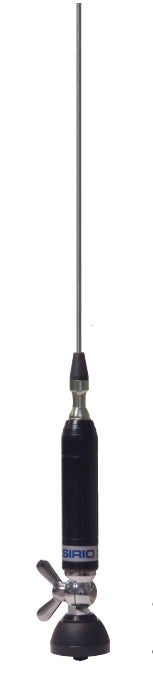 Sirio Titanium 1000N mobiele 27MC antenne met antenenvoetje en coaxkabel