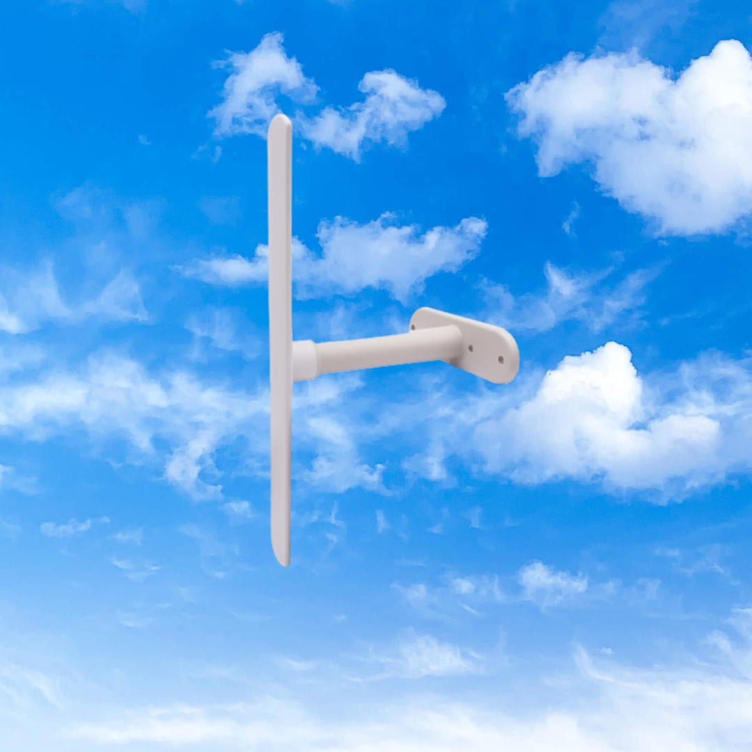 Sirio HGO 4G LTE antenne met 5 meter witte low loss coaxkabel   