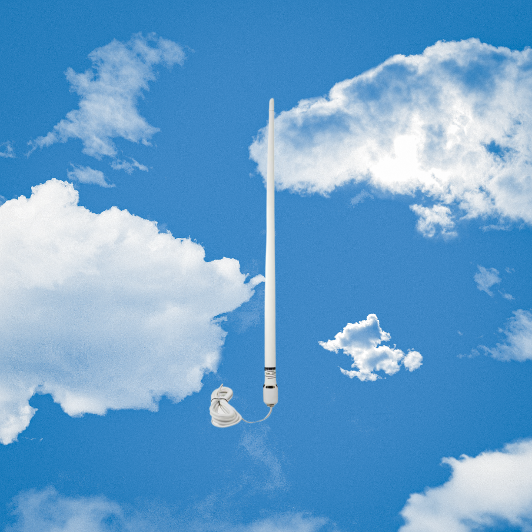 Sirio SCO-868-6 antenne voor ISM en LoRa systemen. Werkt op 868-870MHz zonder af te hoeven stellen  