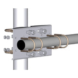 Hier ziet u de bevestigingsbeugel van een Sirio SY 78-3 antenne