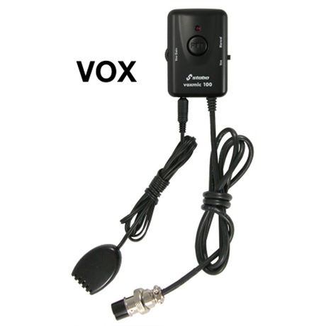 Stabo VoxMic 100 6P VOX microfoon met 6-pins aansluiting voor CB radio’s
