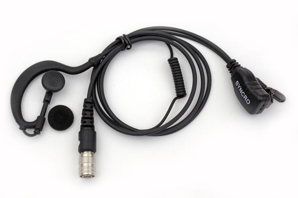 Syncro SV-2022-HRS-6M oortje met oorhaak en 6-pins Hirose aansluiting