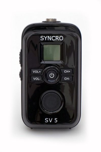 Syncro SV-5 UHF compact portofoon voor professioneel communiceren