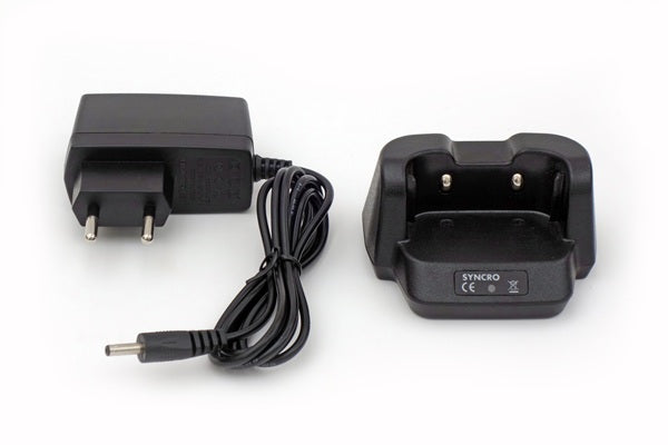 Sycro SV-5 desktoplader met AC-adapter