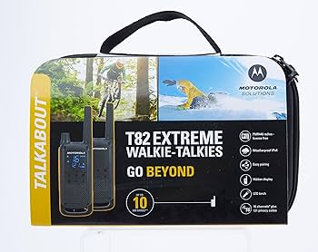 Talkie-Walkie Motorola T82 Extreme Quadpack 4 pièces
