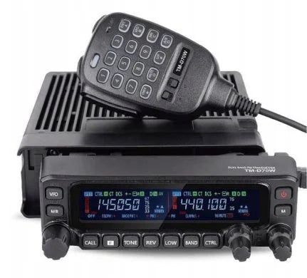 TYT TM-D70W dual band transceiver met dual receive, cross-band repeater en afneembaar frontpaneel