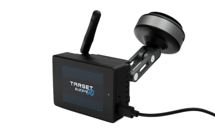 Target Blu Eye systeem zonder montage die je waarschuwt voor naderende hulpdiensten, herkenbare en onherkenbare politie voertuigen