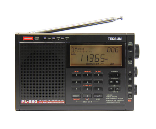 ラジオ・コンポ TECSUN PL-680 Tecsun PL-680 wereldontvanger FM, MW, SW, LW, SSB en VHF Airband