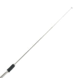Bovenkant of top van de Diamond SRH770 telescopische uhf/vhf antenne voor op een portable uhf/vhf transceiver