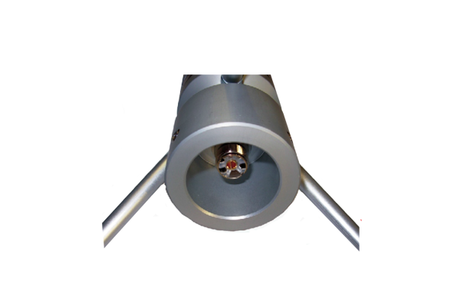 UHF-Female (SO239) aansluiting aan de Sirio GP 430 LB-U basisantenne voor de UHF-band