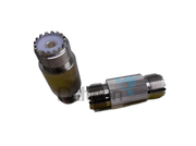 Adapter van UHF-Female naar UHF-Female met een lengte van 45 mm