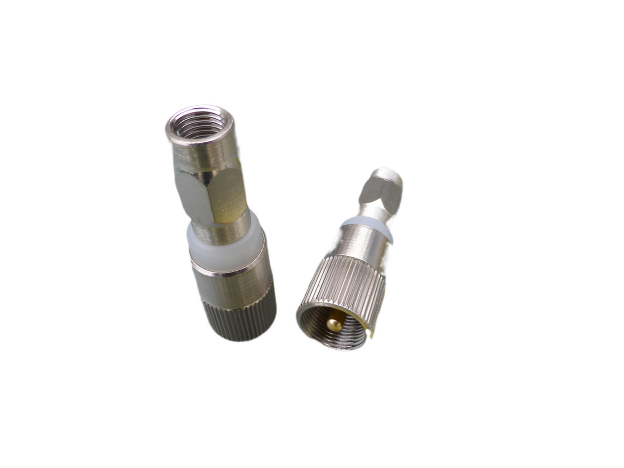 UHF-Male - 3/8x24-Female adapter