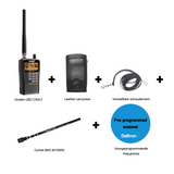 Uniden UBC125XLT set PRG+bag+strap+antenna