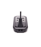 Komunica AV-508 tafelmicrofoon voorzijde met aansluitingen