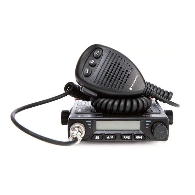 Voorzijde Moonraker Micro-II Multi standard 27MHz CB transceiver