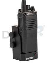 WeTech WTC-190S autolader met Kenwood portofoon erin 