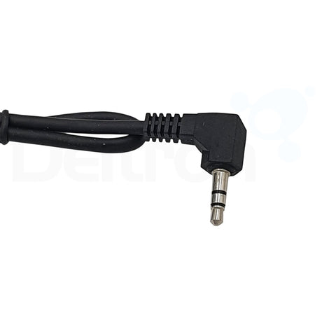 Aansluiting van de Whistler PCIF-01 programmeerkabel  