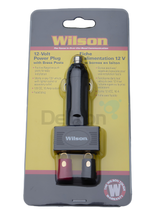 Wilson ‎30512VPP 10A 12V sigaretaanstekerplug met plus en min polen met messing
